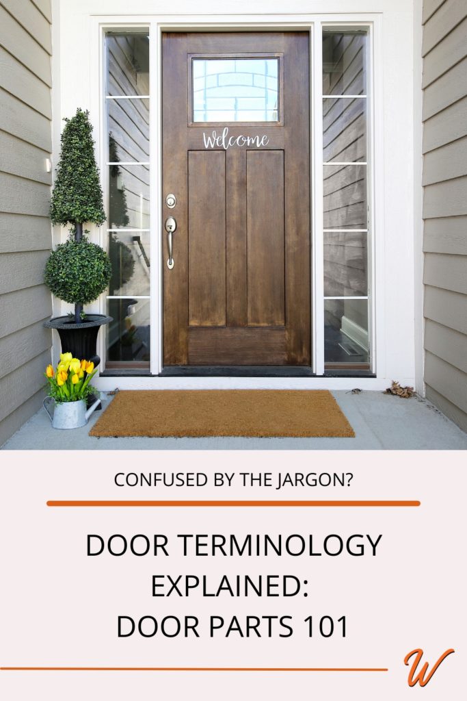 Door Terminology  Door Parts, Names, & Diagram