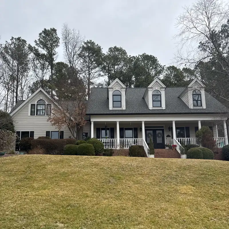 Large home with new windows